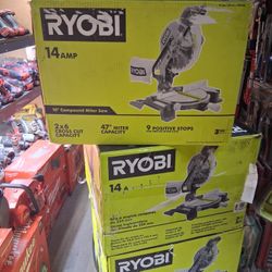 RYOBI
14 Amp Corded 10 in. Compound Miter Saw with LED Cutline Indicator