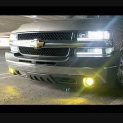 Headlight Or Fog Bright Bulb Upgrade LED Bright White 6000k With Warranty H11b H7,H1 Luces  4 Sided  LED 