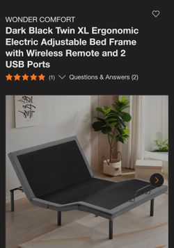 Adjustable bed twin xl