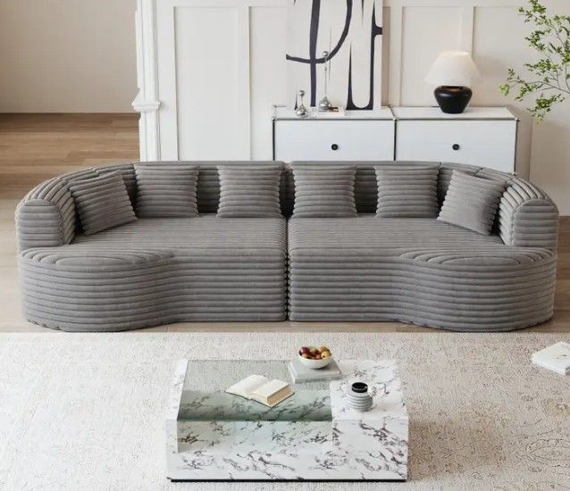 Sofa Couch Gray