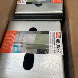 Abu ZMAX Galvanized Adjustable Standoff Post Base For 8x8