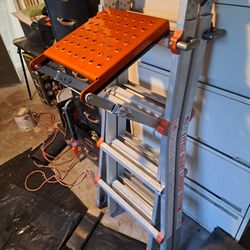 Little Giant Ladder System Quantum Step ( Just The Orange Step)