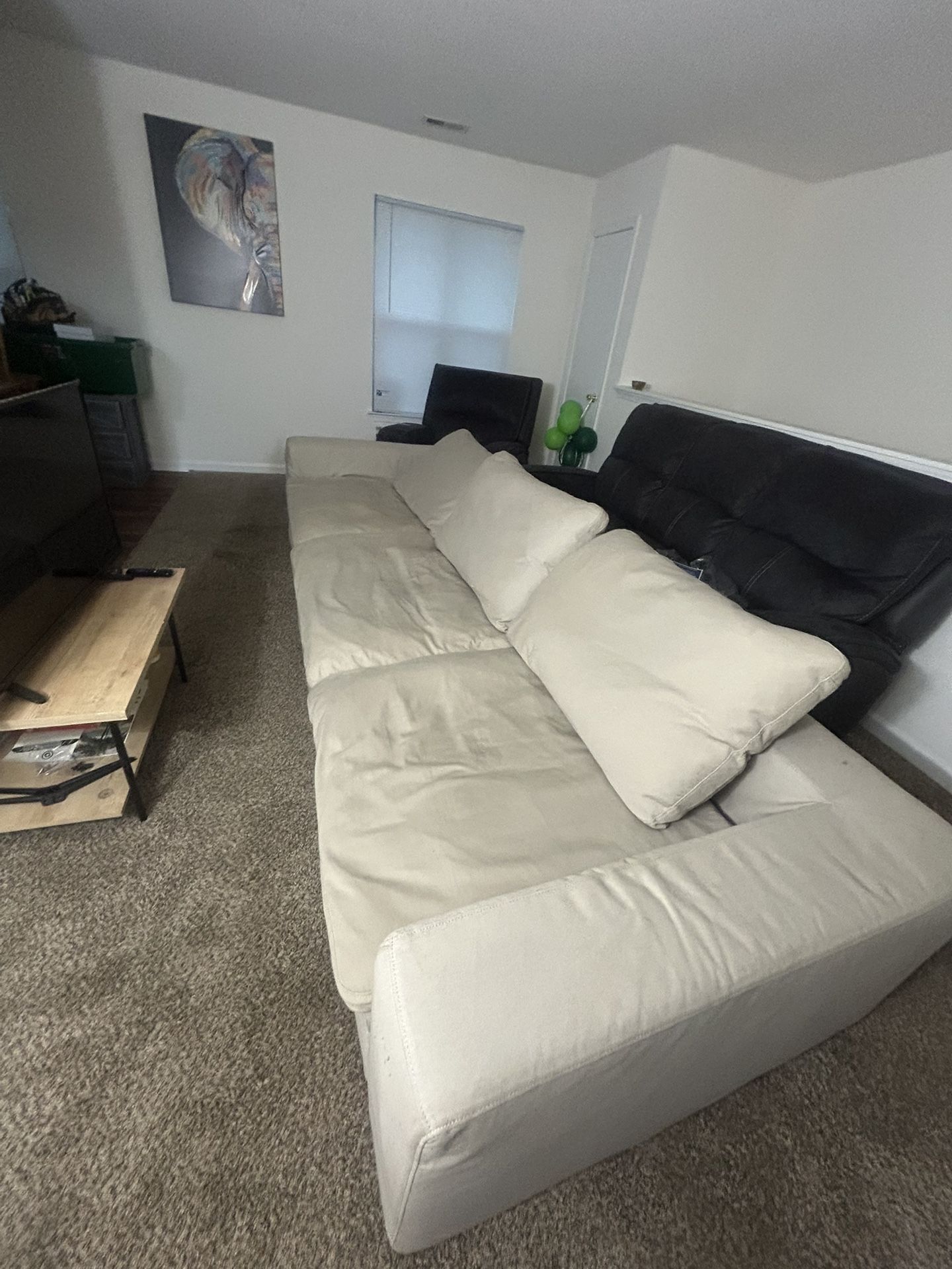 Beige 3 Piece Couch