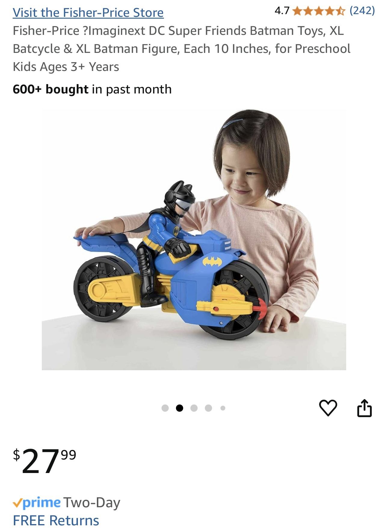 Fisher Price Imaginext DC Batcycle