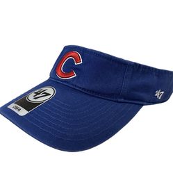 Chicago Cubs 47 Brand Strapback Visor - OSFA