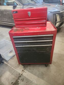Two tool boxes