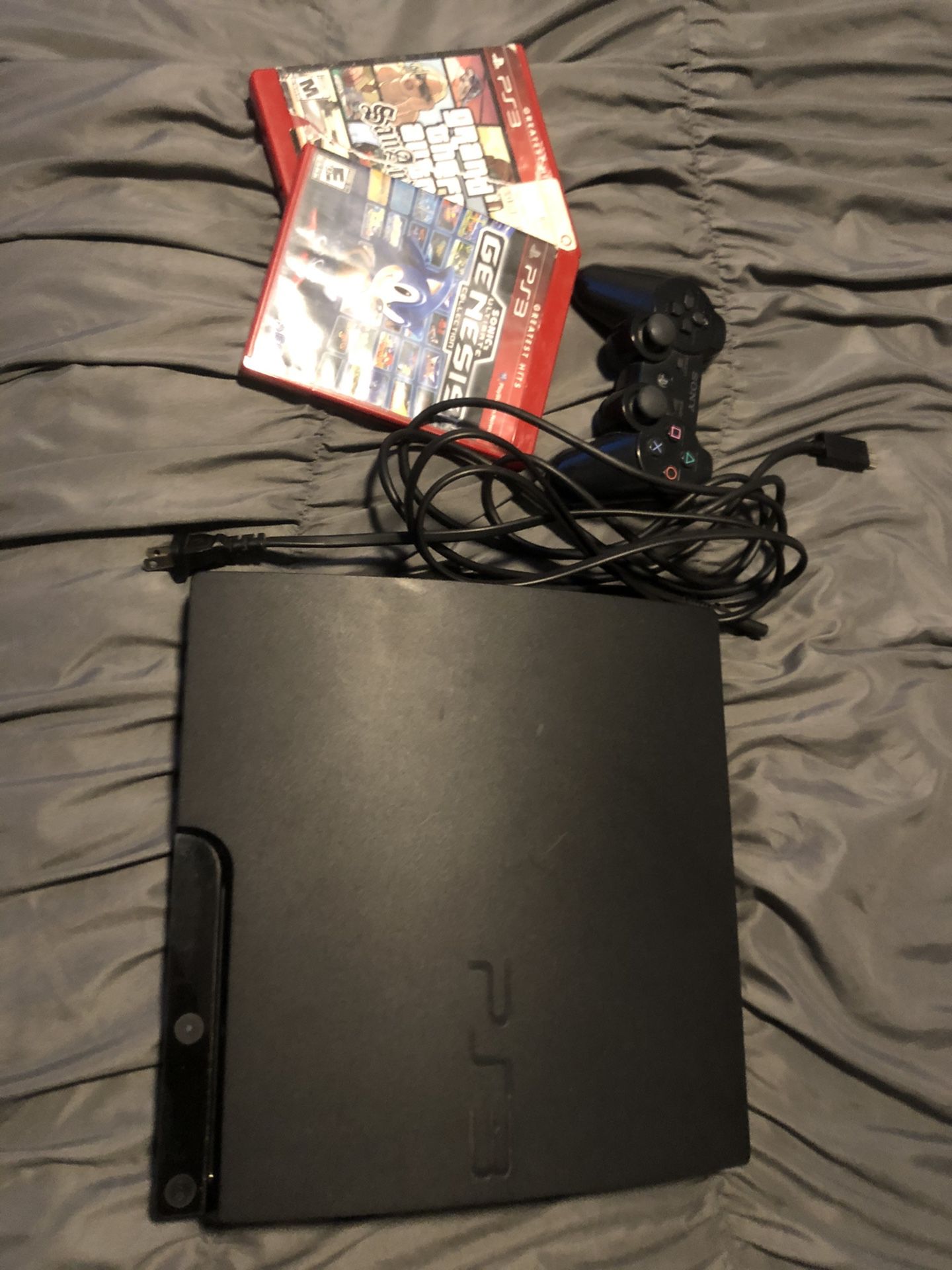 PS3 and 2 games