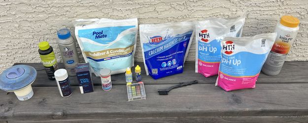 Spa & Pool Chemicals & Test Strips 