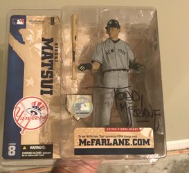 Yankees Hideki Matsui Todd McFarlane Signed debut figure