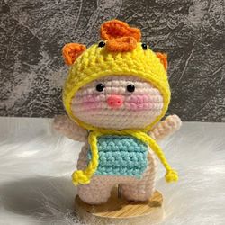 Cute Handmade Crochet Keychain