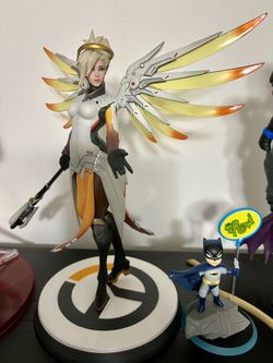 Overwatch Mercy Statue Figure
