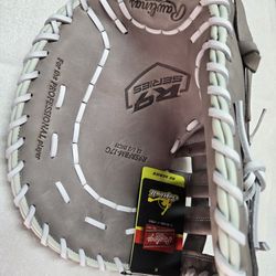 Rawlings R9 Series 12.5-inch Fastpitch First Base Mitt