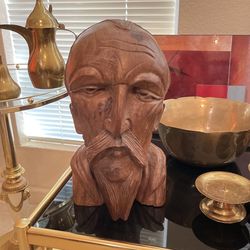 DonQuixote Beautiful Hand Carved Bust 