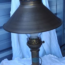 Vintage Brass Lamp. Paris Orient Express Istanbul