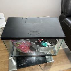 Fish Tank With Accessories 