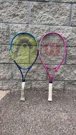 Two tennis rackets for sale
