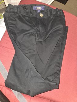 Boys Size 14 Black Dress Pant With Elastic 