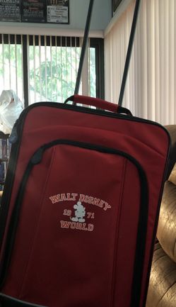 Walt Disney World 1971 Vintage Carry on Luggage