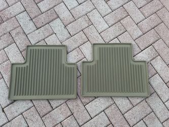 Rear All Weather Floor Mats Infiniti FX35, FX45, FX37, QX70