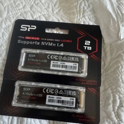 2x 2TB GEN 4 NVME SSD