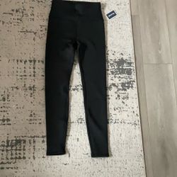 Black Leggings With Fur Inside 