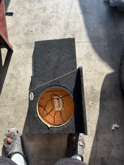 Subwoofer box
