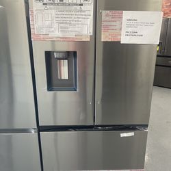 31 cu. ft. Mega Capacity 3-Door French Door Refrigerator with Four Types