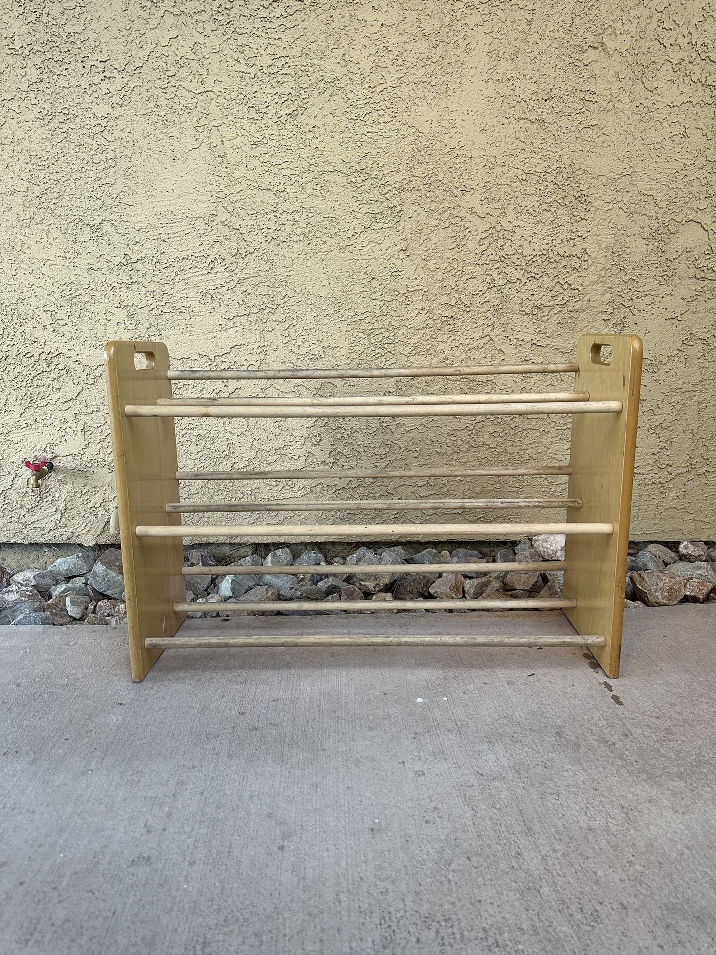 Wooden Shoe Rack
