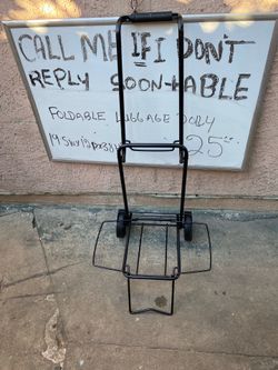 Foldable Metal Luggage Dolly
