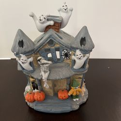 Partylite Haunted House Candle Holder