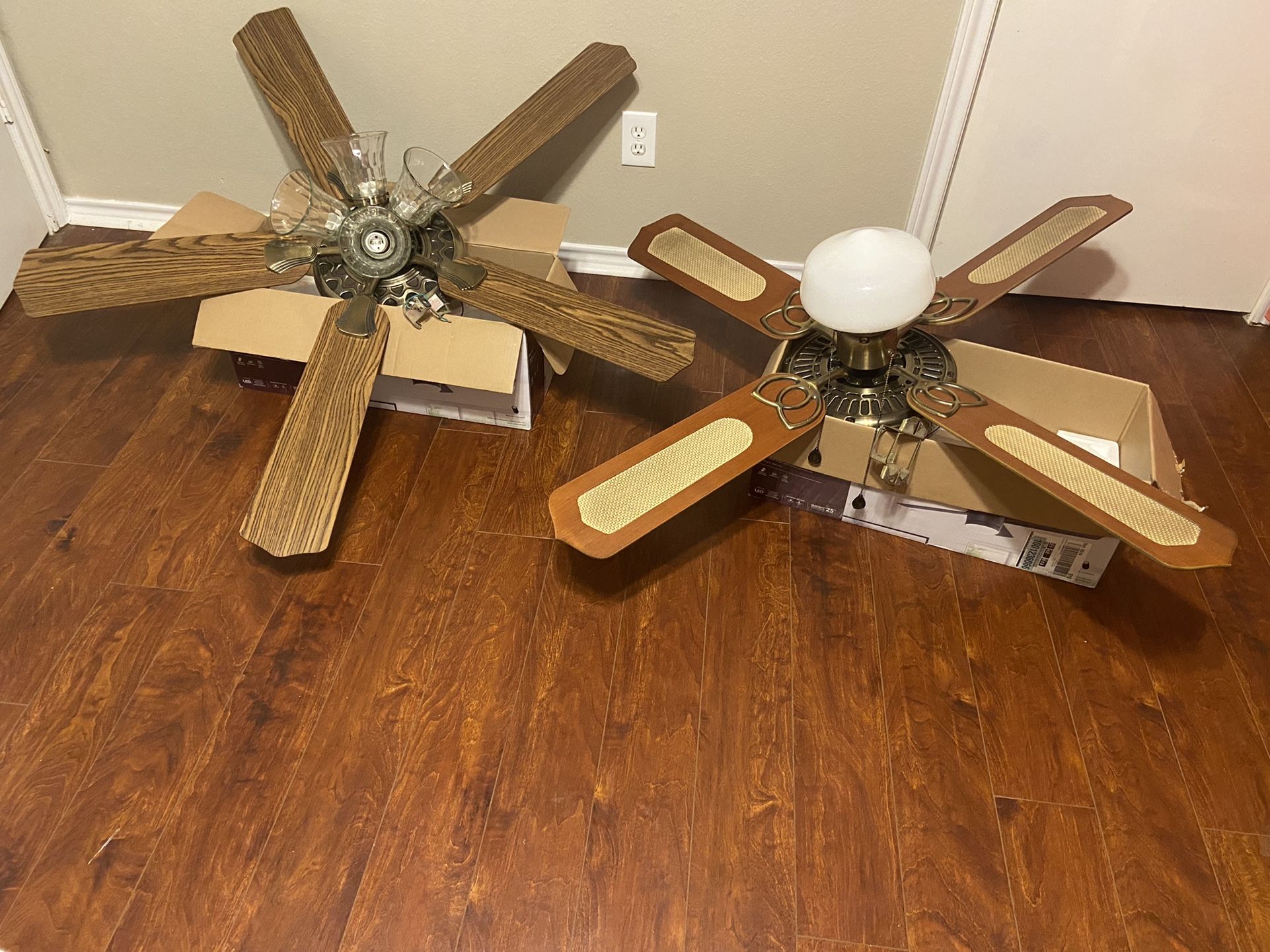 TWO CEILING FANS - $125 EACH