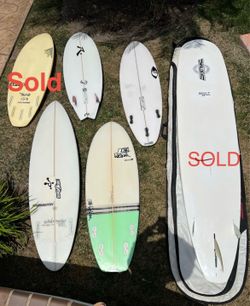 Surfboards shortboards longboards