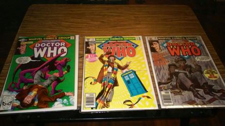 Dr Who #57,58,59 and 60. First American comic book appearance