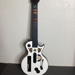 Nintendo Wii Guitar Hero Controller Les Paul White 
