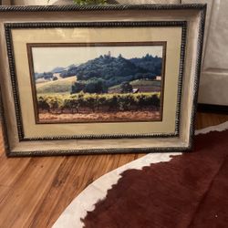 Wall Art  Summer Vineyard