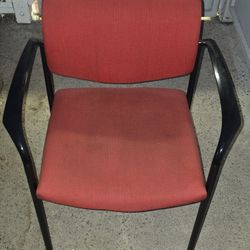 6 Steelcase "Player" Office Side Chairs