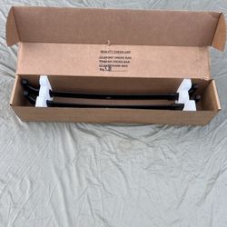 2013 2014 2015 2016 Mazda CX-5 Roof Rack in Silver with Black Cross Bars