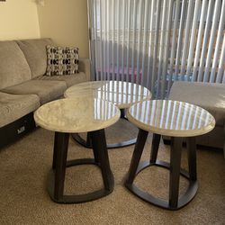  Sectional With Tables 