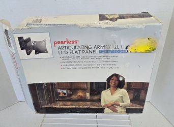 Peerless Articulating Arm Wall Mount For Flat Panel TV Size 10" to 22"