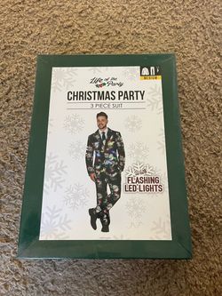 Life of the Party Christmas 3-Piece Suit Medium