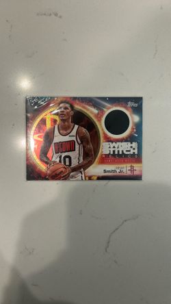 NM Jabari Smith Jr. GAME-USED Relic Card