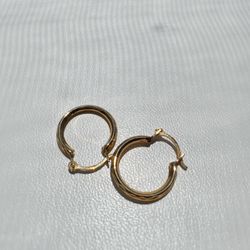 10k Hoop Earrings