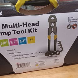Pex Multi-head Crimp Tool Kit