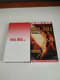 KILL BILL VOL.1&2 SCREENER VHS TAPES