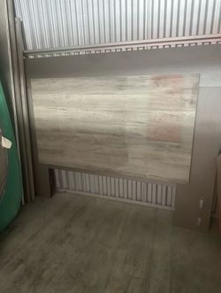 Queen bed frame.