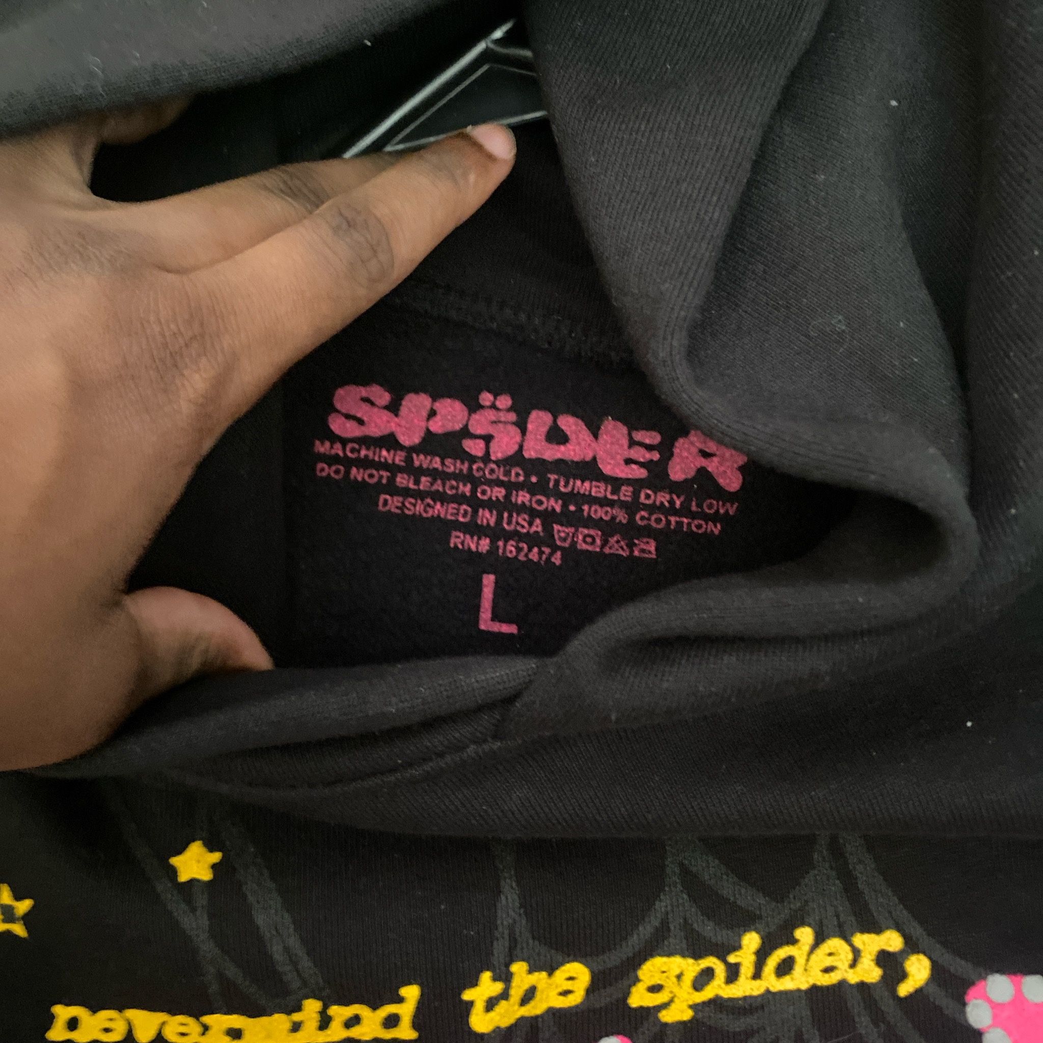Black P!nk Sp5der Hoodie