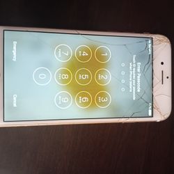 Apple iPhone 6 A1586 Cracked Screen iCloud Locked For Parts