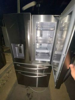 SAMSUNG REFRIGERATOR 4 DOORS STAINLESS STEEL ON SALE ✅$650✅ FREE DELIVERY AND INSTALLATION