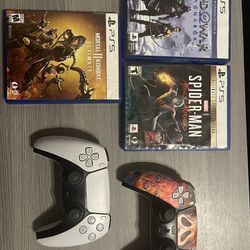 3 Games And 2 Controllers 