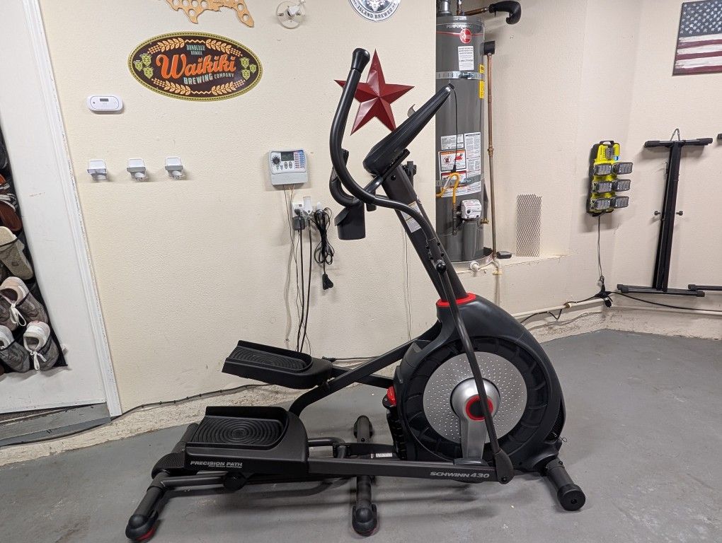 Schwinn 430 Elliptical Exercise & Cardio Machine, 20” Stride